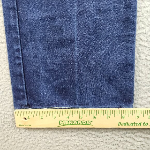 Vintage L'Avion Jeans 30 XL Bootcut Dark Wash Blue Denim Pants Western Rodeo - Picture 7 of 10